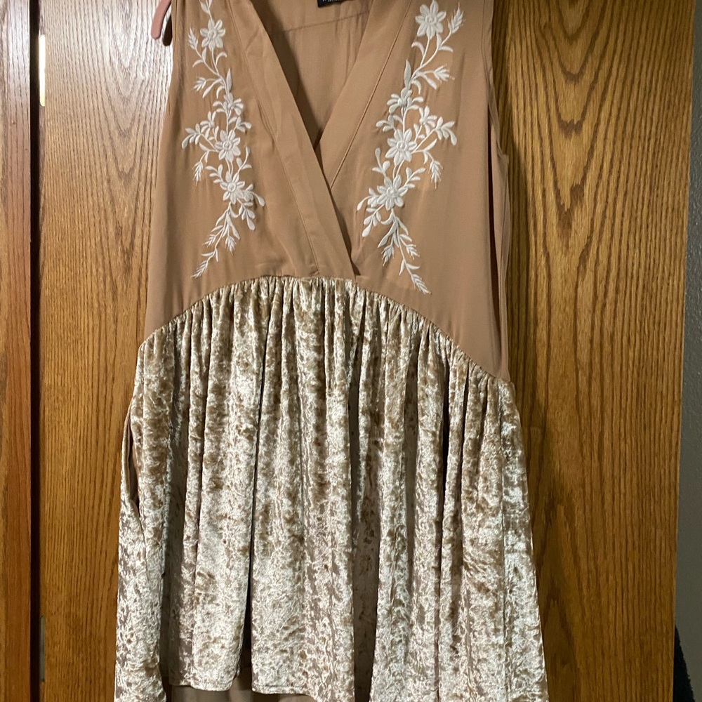 Nasty Gal Velvet Tunic